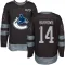 Black Men's Alex Burrows Authentic Vancouver Canucks 1917-2017 100th Anniversary Jersey