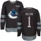 Black Men's Kirk Mclean Authentic Vancouver Canucks 1917-2017 100th Anniversary Jersey