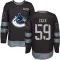 Black Men's Nick Cicek Authentic Vancouver Canucks 1917-2017 100th Anniversary Jersey