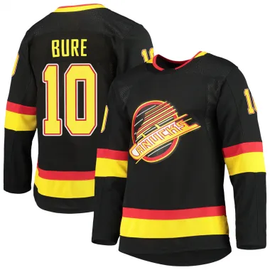 Black Men's Pavel Bure Authentic Vancouver Canucks Alternate Primegreen Pro Jersey