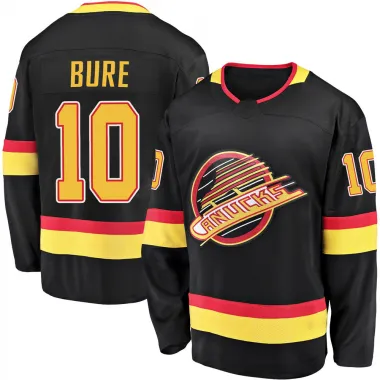 Black Men's Pavel Bure Breakaway Vancouver Canucks 2019/20 Flying Skate Premier Jersey