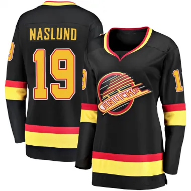 Black Women's Markus Naslund Breakaway Vancouver Canucks 2019/20 Flying Skate Premier Jersey