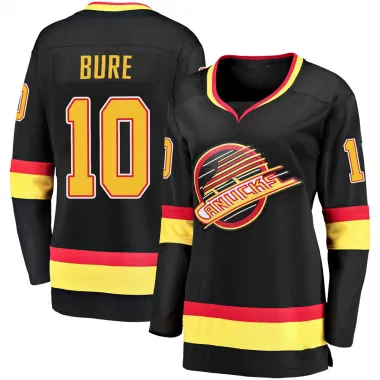 Black Women's Pavel Bure Breakaway Vancouver Canucks 2019/20 Flying Skate Premier Jersey