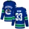 Blue Men's Henrik Sedin Authentic Vancouver Canucks Home Jersey