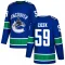 Blue Men's Nick Cicek Authentic Vancouver Canucks Home Jersey