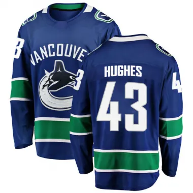Youth Vancouver Canucks Quinn Hughes Alternate Skate Jersey