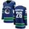 Blue Women's Erik Brannstrom Breakaway Vancouver Canucks Home Jersey