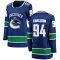 Blue Women's Linus Karlsson Breakaway Vancouver Canucks Home Jersey