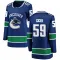 Blue Women's Nick Cicek Breakaway Vancouver Canucks Home Jersey