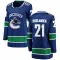 Blue Women's Nils Hoglander Breakaway Vancouver Canucks Home Jersey