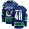 Blue Youth Cole McWard Breakaway Vancouver Canucks Home Jersey