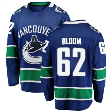 Blue Youth Josh Bloom Breakaway Vancouver Canucks Home Jersey