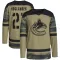 Camo Men's Nils Hoglander Authentic Vancouver Canucks Military Appreciation Practice Jersey