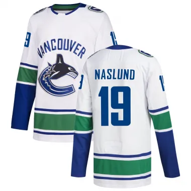 White Men's Markus Naslund Authentic Vancouver Canucks zied Away Jersey