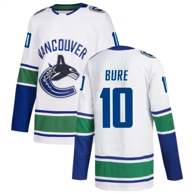 White Men's Pavel Bure Authentic Vancouver Canucks zied Away Jersey