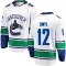 White Men's Stan Smyl Breakaway Vancouver Canucks Away Jersey